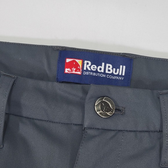 Red Bull Distribution Company Men's Gray Performance‎ Pants Size 32 x 32 - Picture 6 of 11